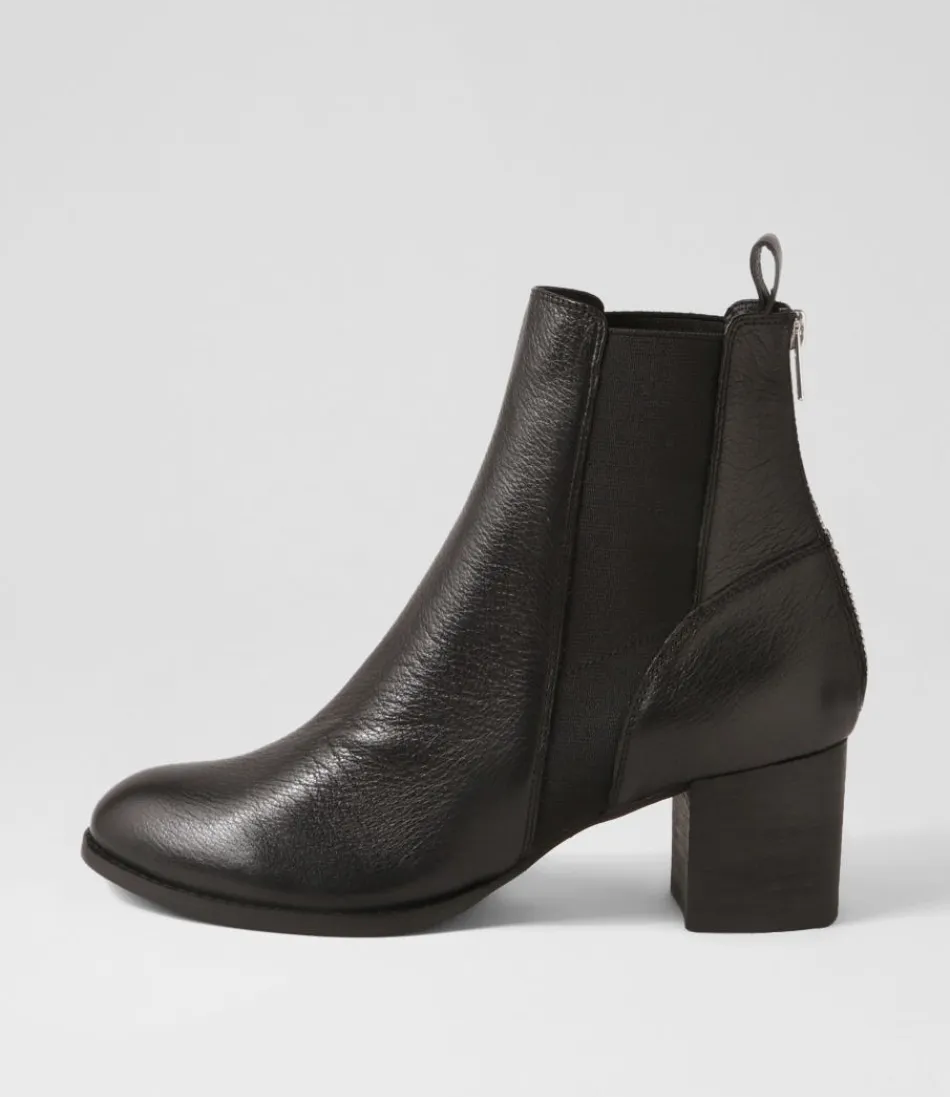 Women DJANGO & JULIETTE Boots<Shoko Black Leather Chelsea Boots