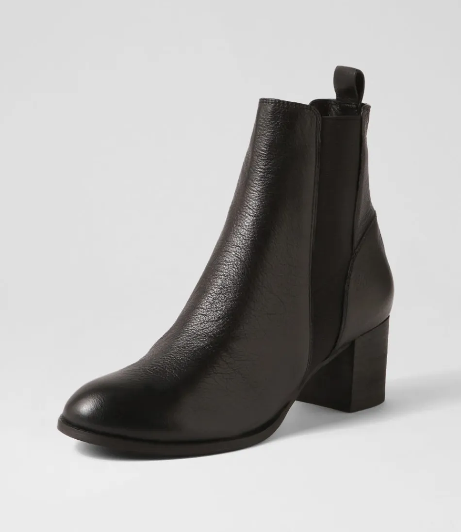 Women DJANGO & JULIETTE Boots<Shoko Black Leather Chelsea Boots