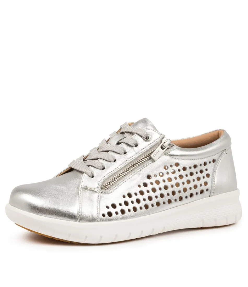 Women ZIERA Wedges<Shovo Xf Silver Leather