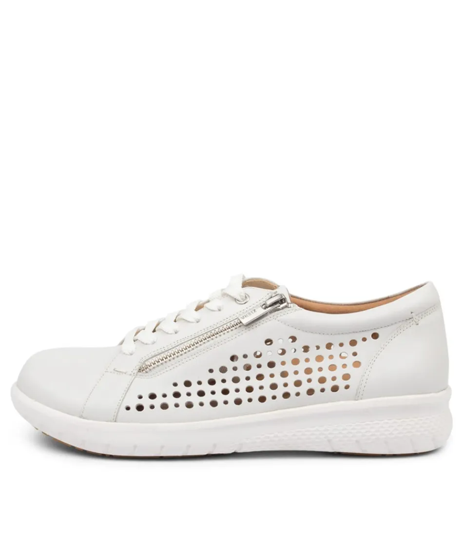 Women ZIERA Wedges<Shovo Xf White Leather