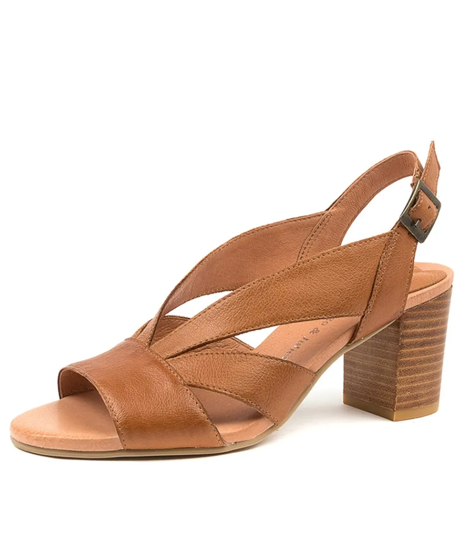 Women DJANGO & JULIETTE Heels<Simmie New Tan Leather