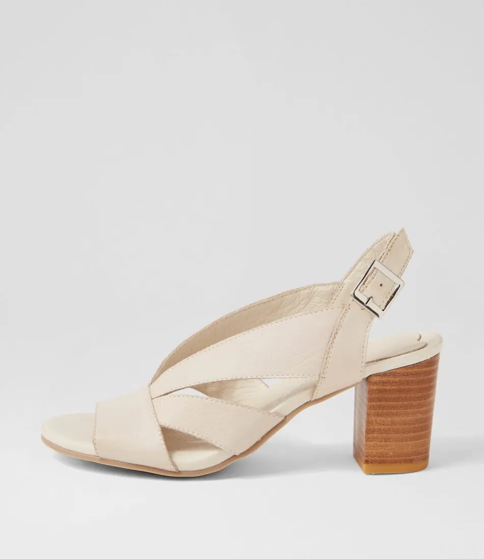 Women DJANGO & JULIETTE Heels<Simmie Vanilla Leather Sandals