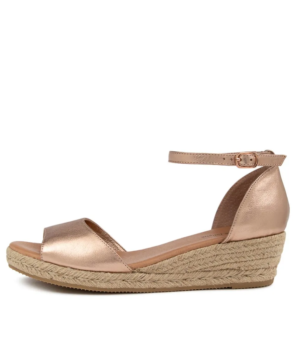 Women DJANGO & JULIETTE Espadrilles<Skip Lrg Rose Gold