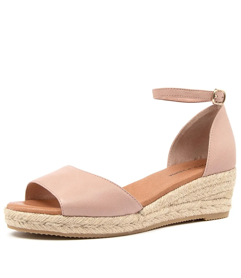 Women DJANGO & JULIETTE Espadrilles<Skip Lrg Rose Leather