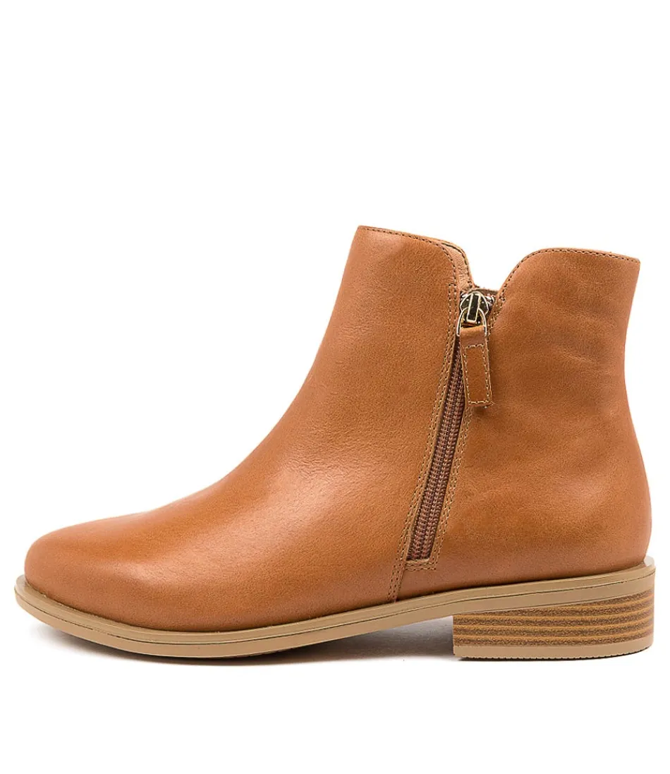 Women ZIERA Boots<Skylars Xf Tan Leather