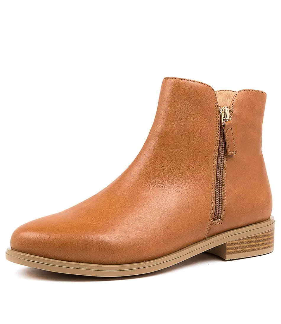 Women ZIERA Boots<Skylars Xf Tan Leather