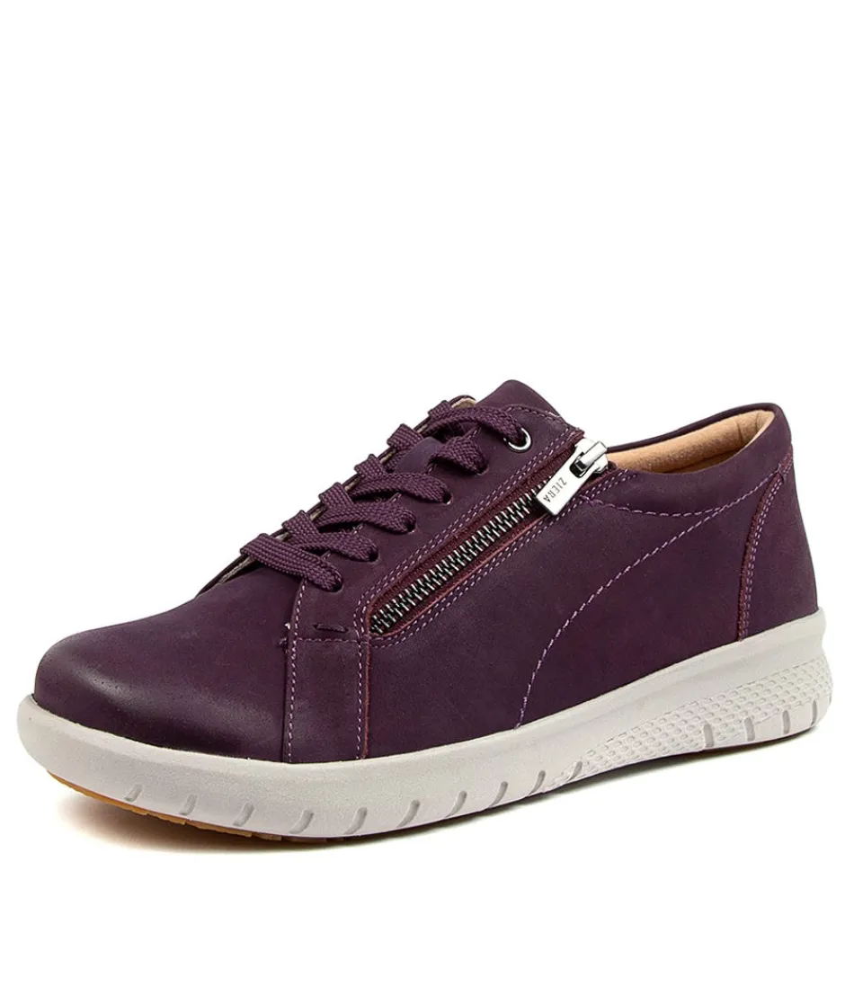 Women ZIERA Comfort<Solar Xf Purple Nubuck