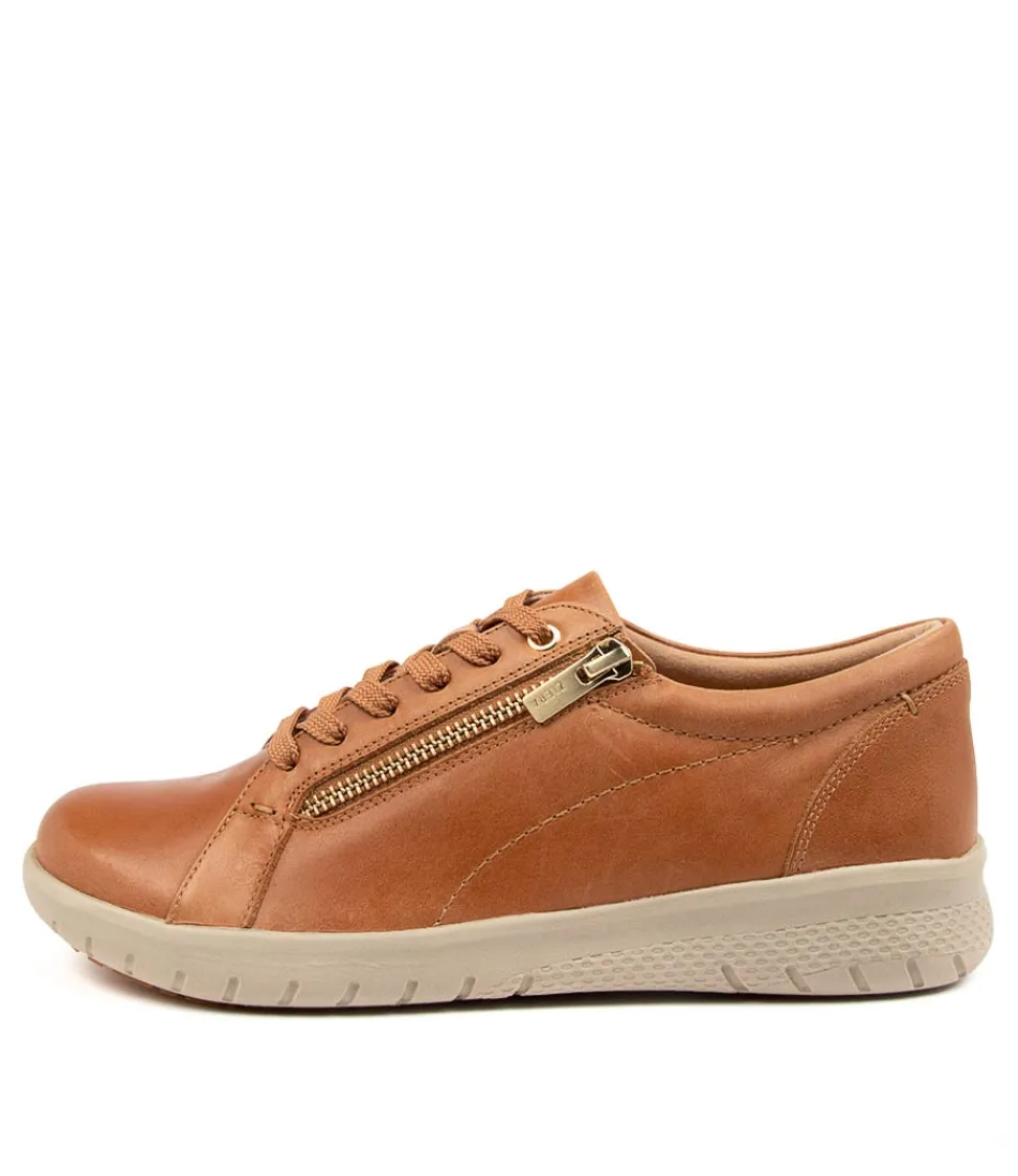 Women ZIERA Comfort<Solar Xf Tan Leather