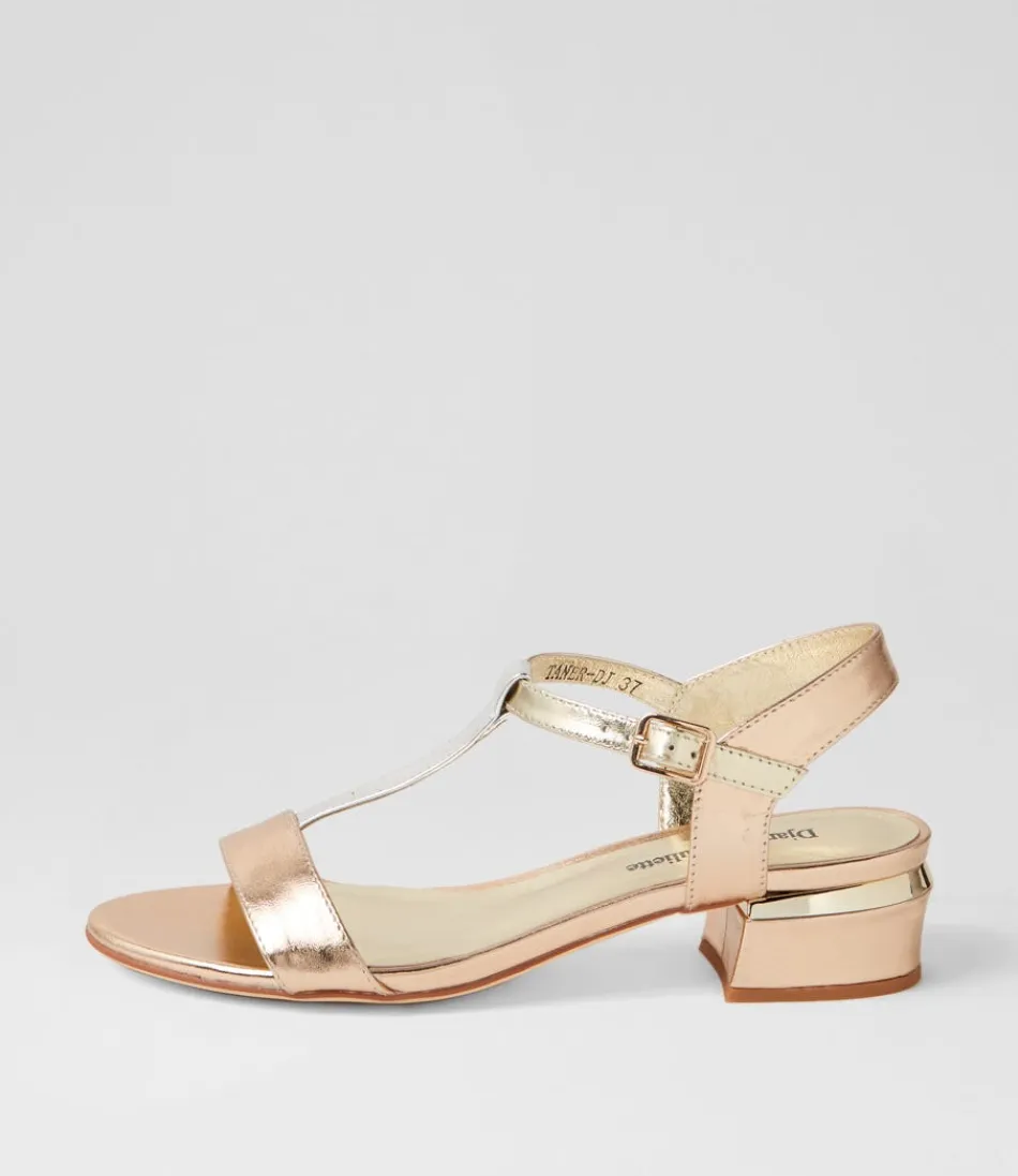 Women DJANGO & JULIETTE Flats<Taner Metallic Multi Sandals