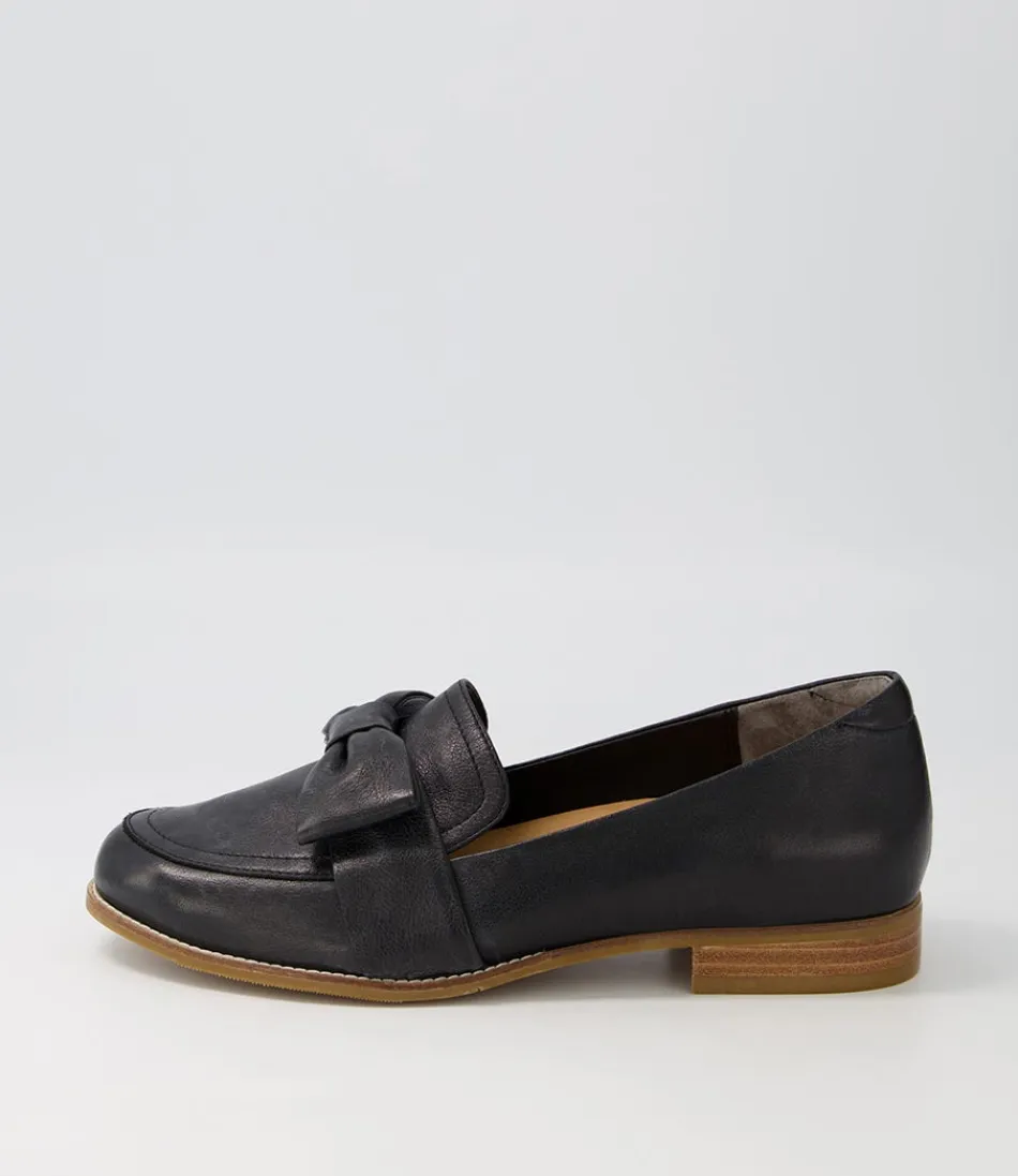 Women ZIERA Loafers<Tarnow Xf Black Leather Loafers