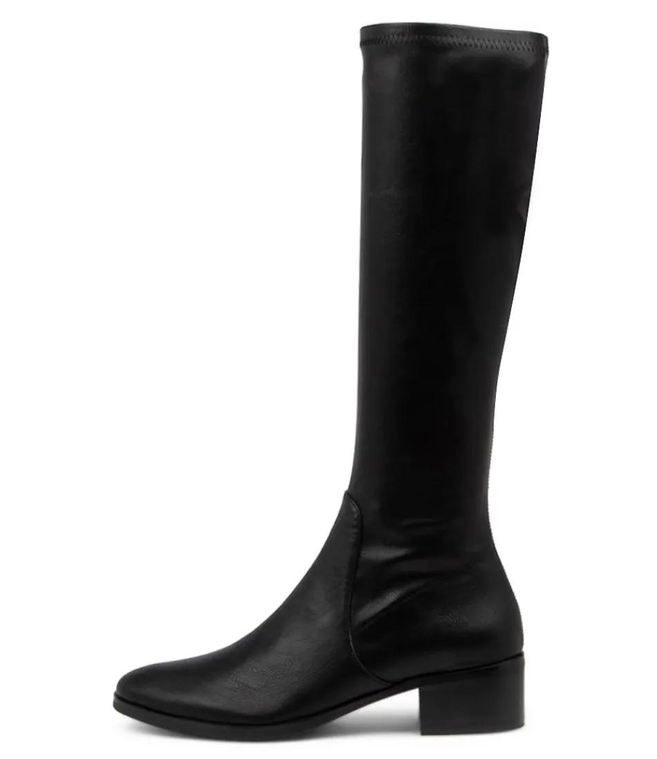 Women DJANGO & JULIETTE Boots<Timothie Black Knee High Boots