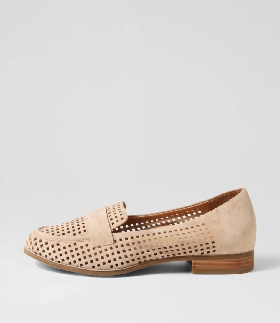 Women ZIERA Loafers<Toppiey Xf Latte Suede Loafers