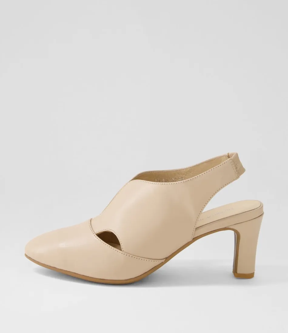 Women DJANGO & JULIETTE Heels<Touba Nude Leather Heels