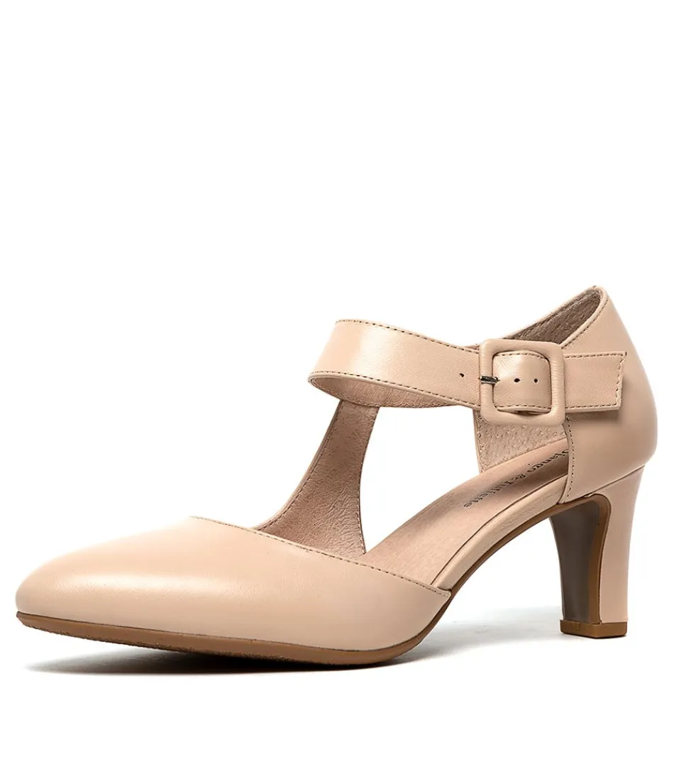 Women DJANGO & JULIETTE Heels<Trinities Nude Leather