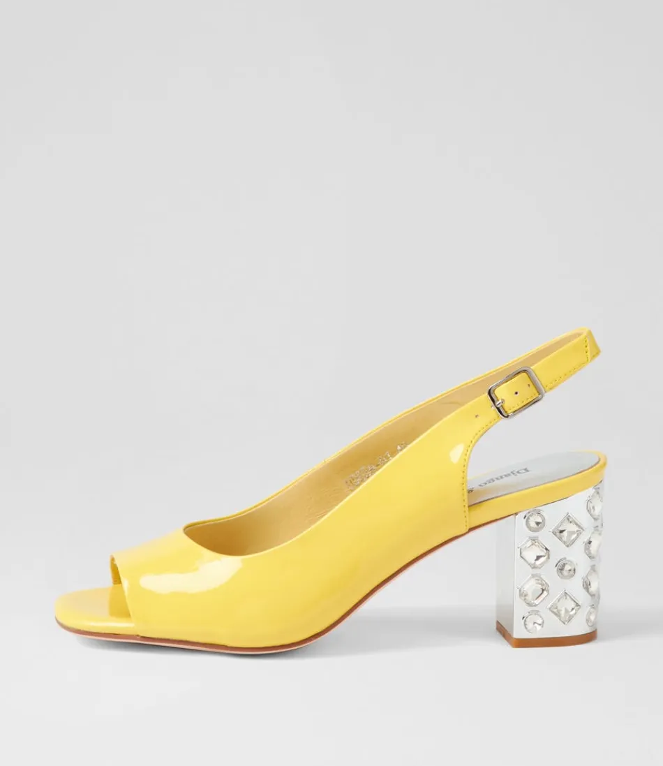 Women DJANGO & JULIETTE Heels<Udeem Buttercup Patent Leather Sandals