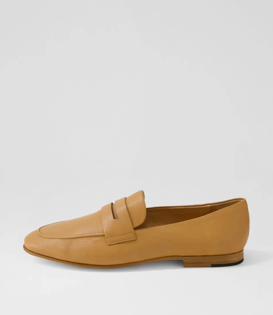 Women DJANGO & JULIETTE Loafers<Ulani Dark Tan Leather Loafers