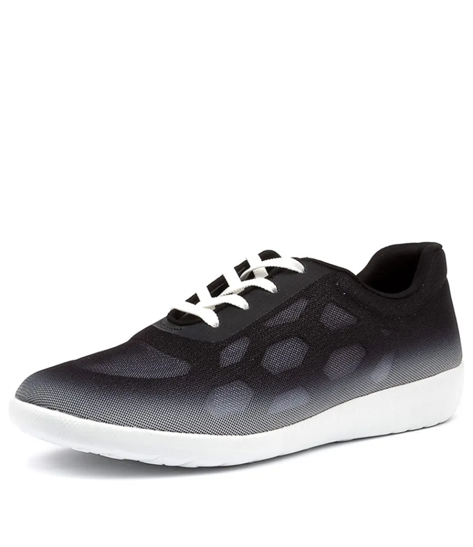 Women ZIERA Comfort<Umbria Xf Blk Omb-Wht Msh