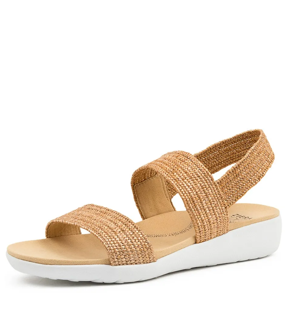 Women ZIERA Wedges<Usaid W Coffee Woven Elas