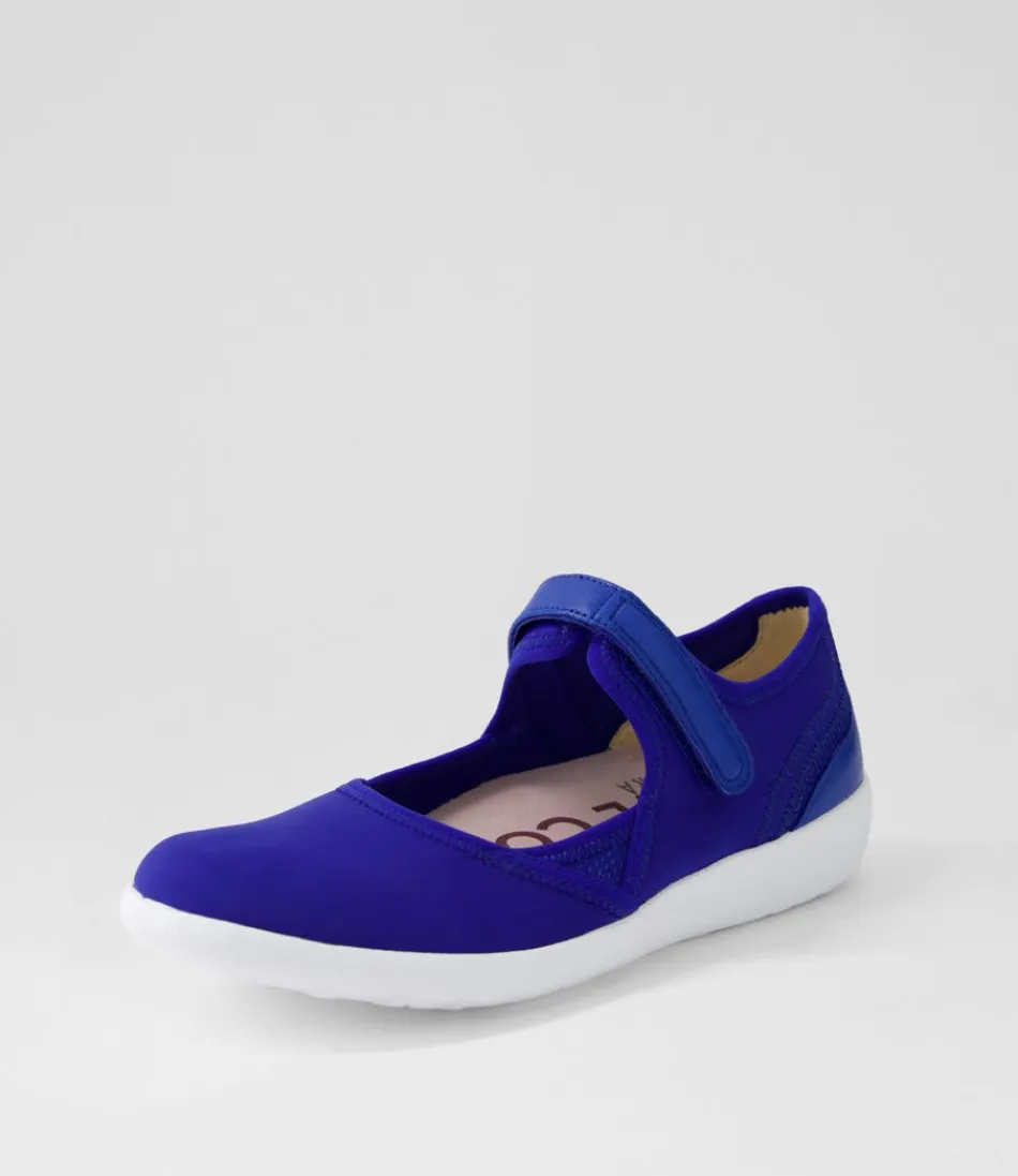 Women ZIERA Sneakers<Ushery Xf Cobalt Neoprene Sneakers