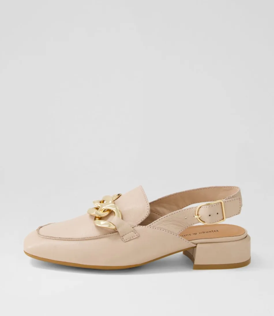 Women DJANGO & JULIETTE Loafers<Vabor Nude Leather Heels