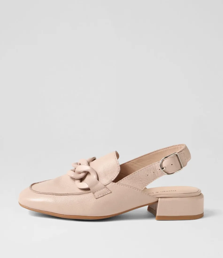 Women DJANGO & JULIETTE Flats<Vaborys Nude Leather Heels