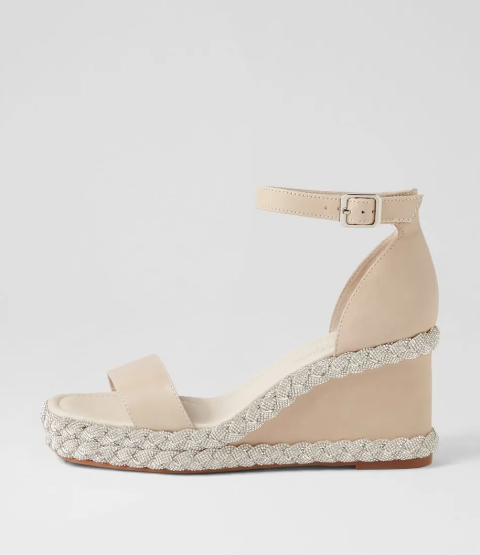 Women DJANGO & JULIETTE Heels<Vangie Almond Leather Sandals