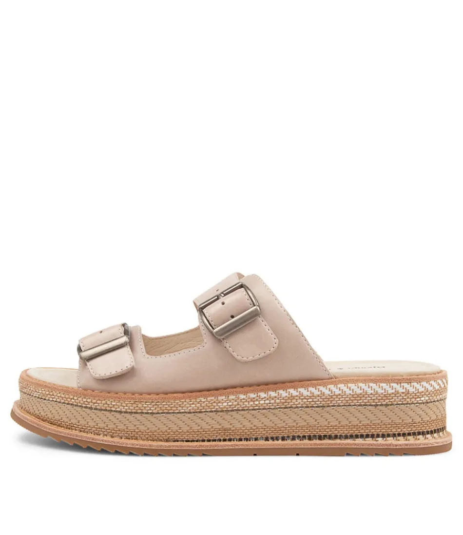 Women DJANGO & JULIETTE Espadrilles<Vishu Oyster Leather Sandals