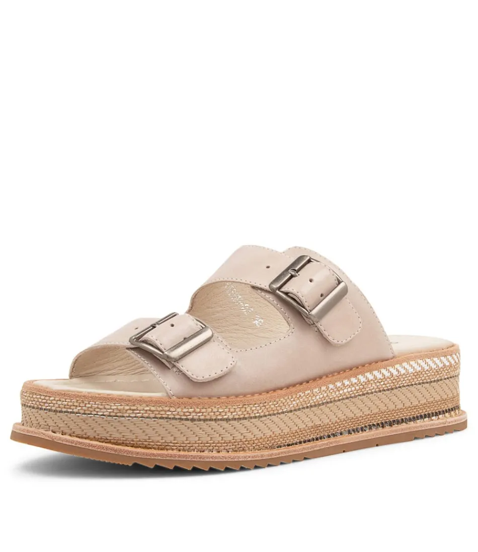 Women DJANGO & JULIETTE Espadrilles<Vishu Oyster Leather Sandals