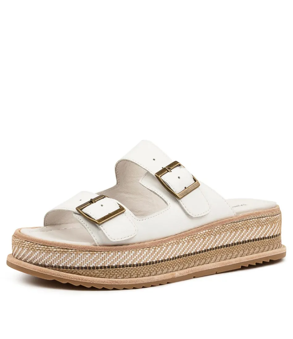 Women DJANGO & JULIETTE Espadrilles<Vishu White Leather