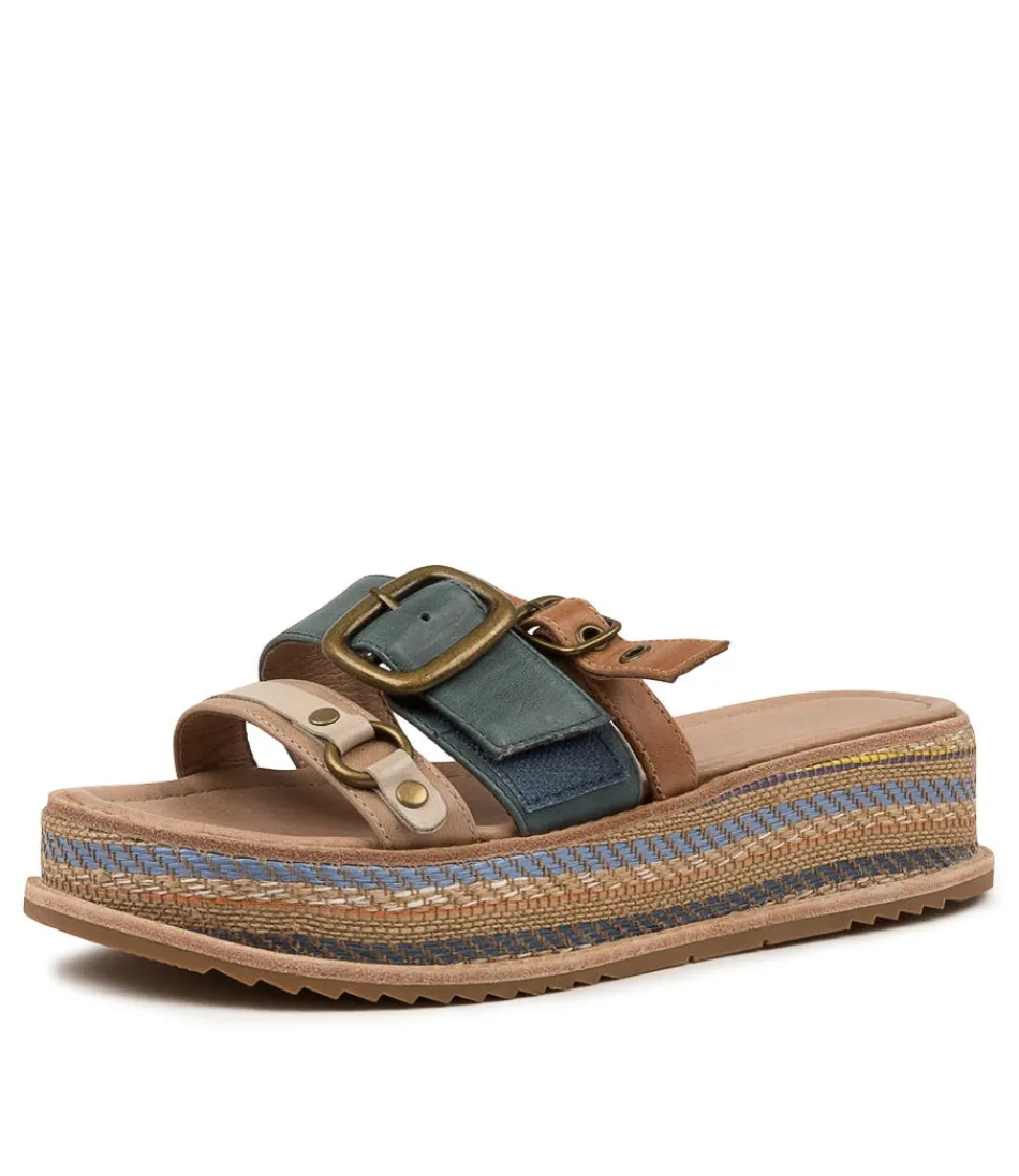 Women DJANGO & JULIETTE Espadrilles<Vitan Blue Multi