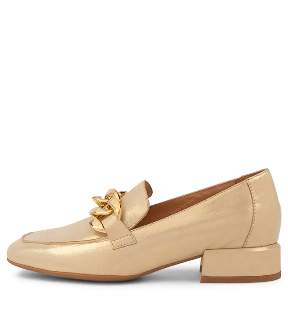 Women DJANGO & JULIETTE Loafers<Vivandy Sandy Powder Leather Heels