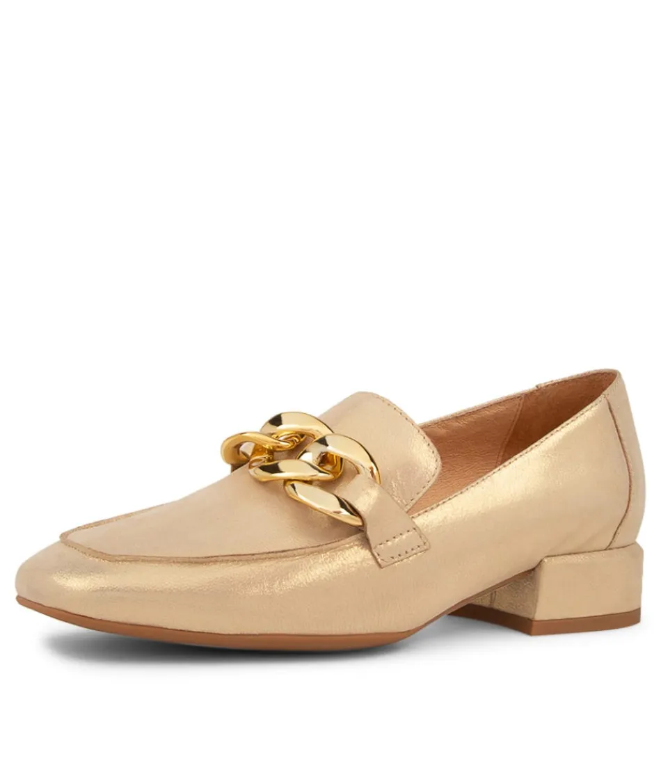 Women DJANGO & JULIETTE Loafers<Vivandy Sandy Powder Leather Heels