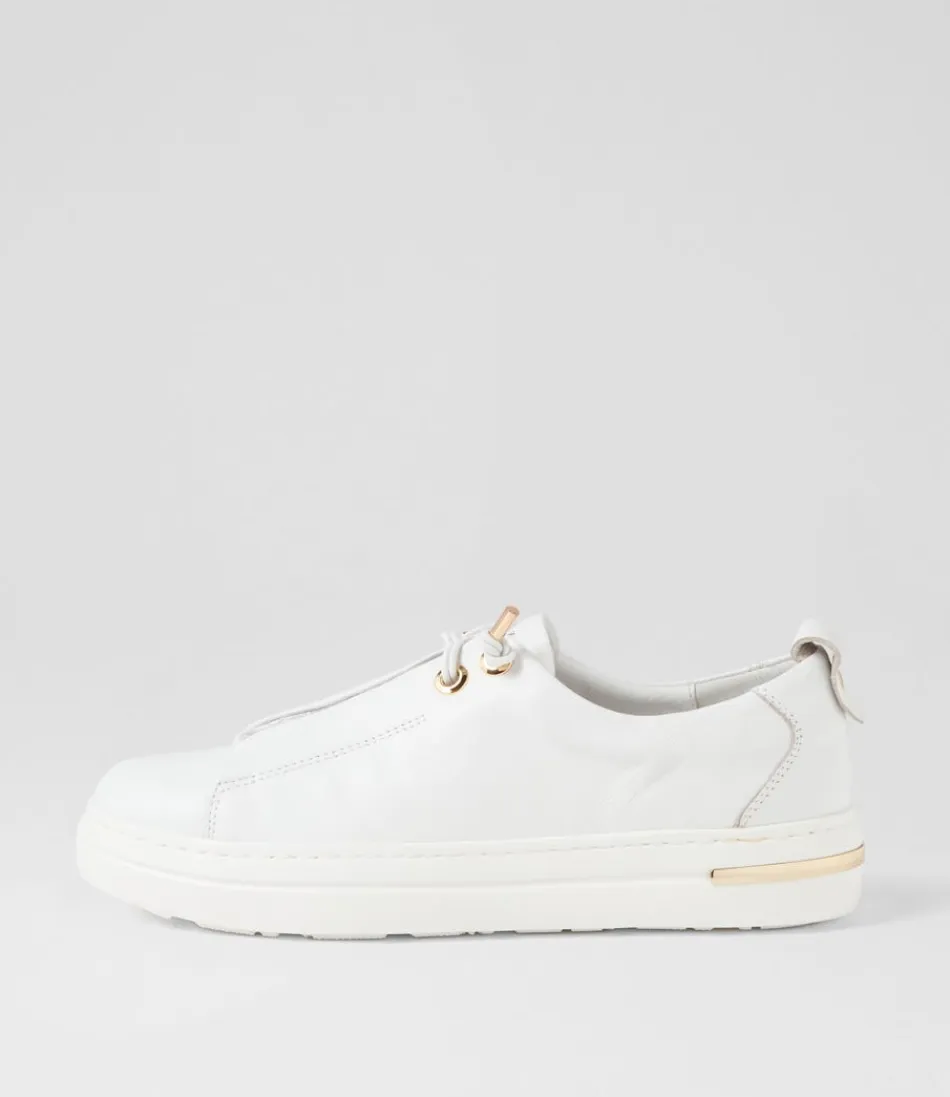 Women DJANGO & JULIETTE Sneakers<Wattel White Leather Sneakers