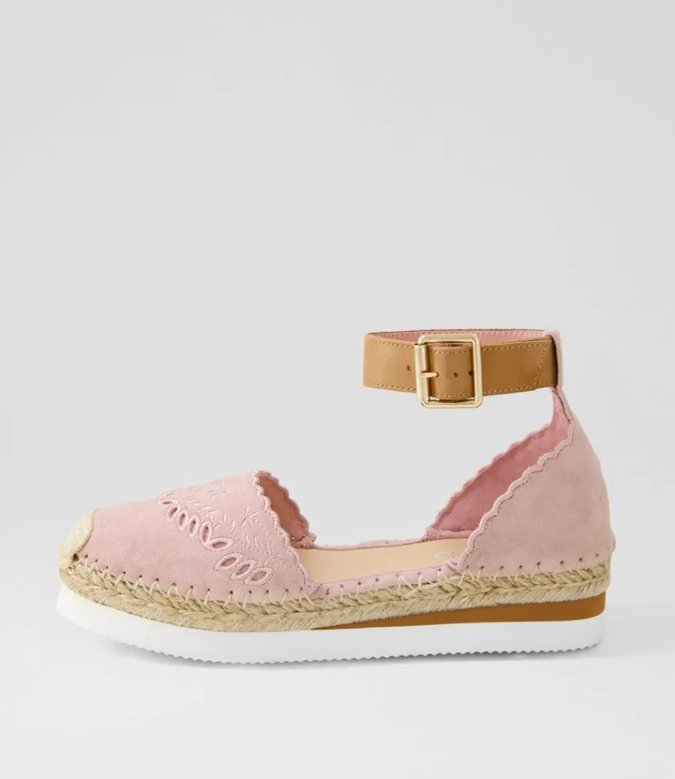 Women TOP END Espadrilles<Witteny Mushroom Tan Suede Leather Espadrilles