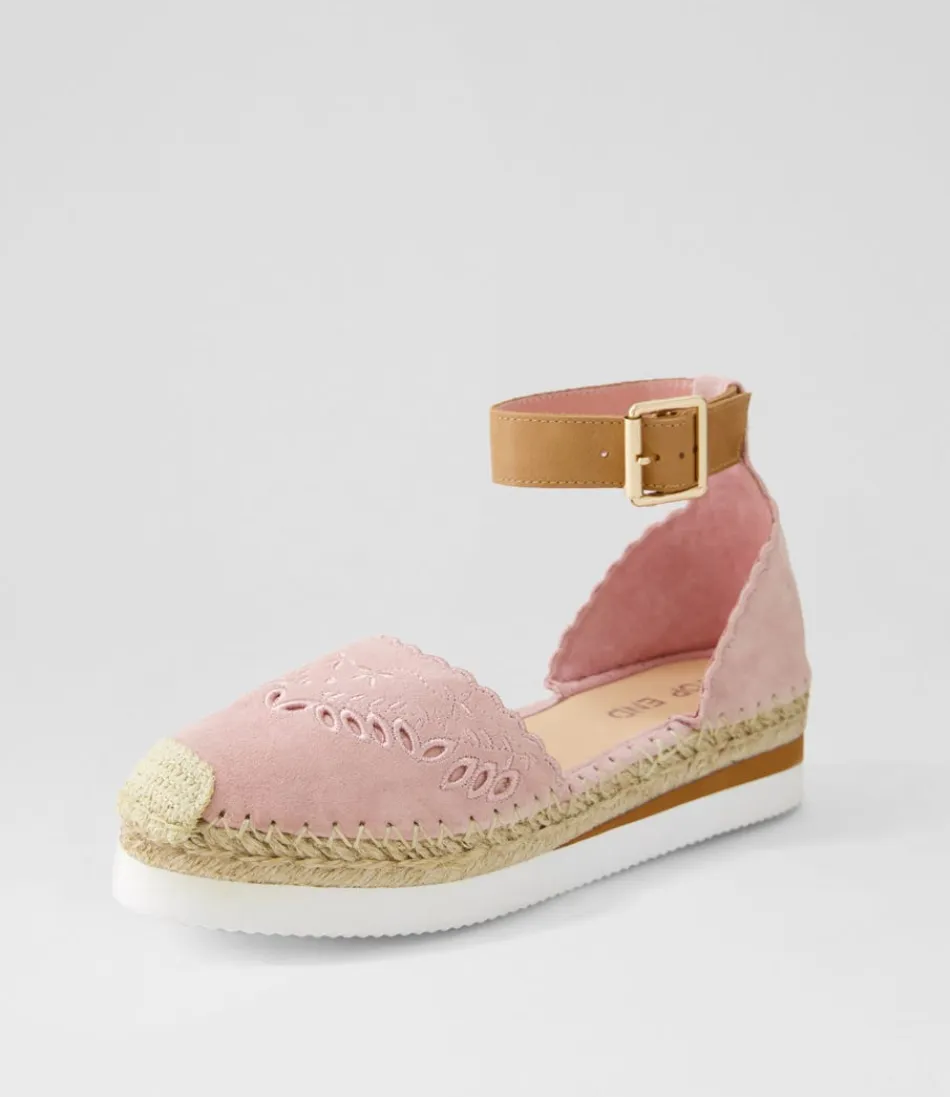 Women TOP END Espadrilles<Witteny Mushroom Tan Suede Leather Espadrilles