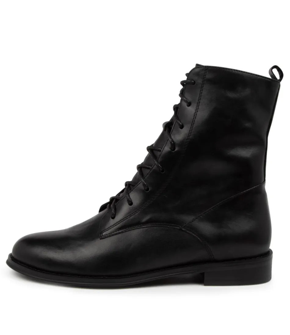 Women DJANGO & JULIETTE Boots<Yago Black Leather