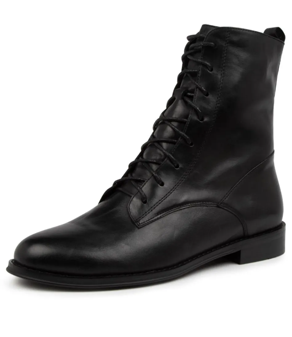 Women DJANGO & JULIETTE Boots<Yago Black Leather