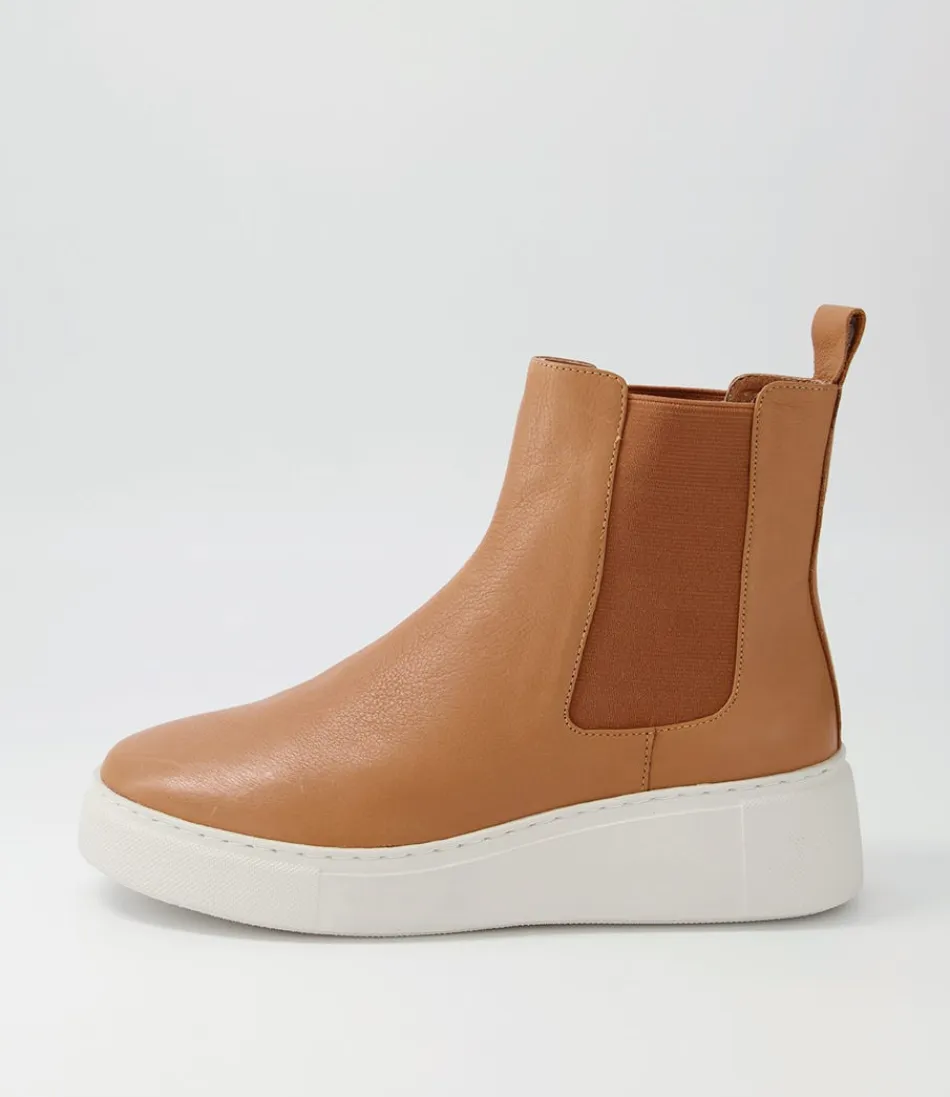 Women DJANGO & JULIETTE Boots<Yestin Scotch Vanilla Leather Chelsea Boots