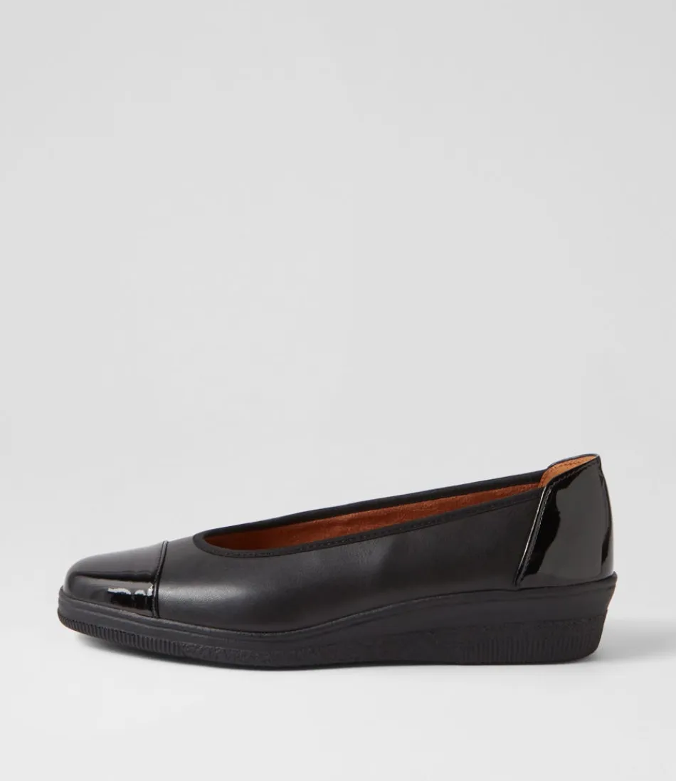 Women GABOR Comfort<Yvonne Schwarz Leather