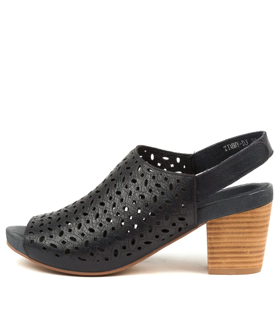 Women DJANGO & JULIETTE Heels<Zimmy Navy Leather